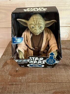 Star Wars Electronic Talkin' Yoda Figure - Green